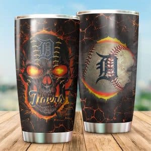 Detroit Tigers Tumbler Cup Kc24