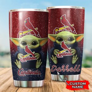 Custom Your Name St. Louis Cardinals Tumbler Cup VI29