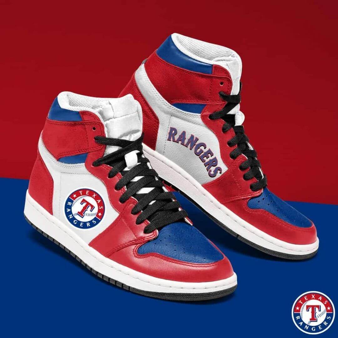 Texas Rangers Jordan Sneakers OS37