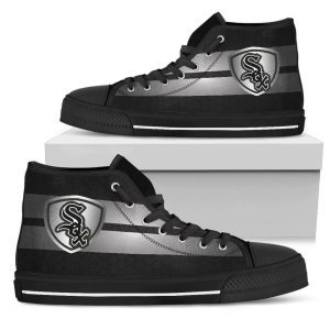Chicago White Sox Unisex Canvas Shoes - High Top MJ88