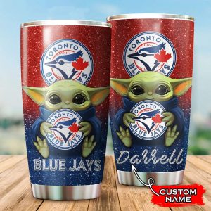 Custom Your Name Toronto Blue Jays Tumbler Cup Tb29