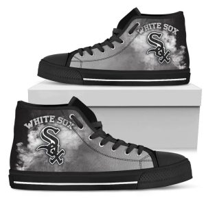 Chicago White Sox Unisex Canvas Shoes - High Top IV91