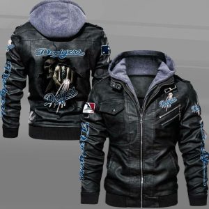 Los Angeles Dodgers Leather Jacket EK48