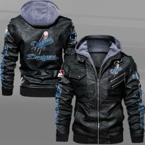Los Angeles Dodgers Leather Jacket UO39
