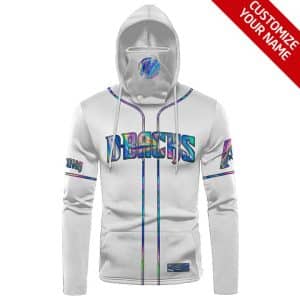 Custom Your Name Arizona Diamondbacks Hoodie Mask EO37