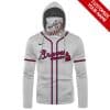 Custom Your Name Atlanta Braves Hoodie Mask SD90
