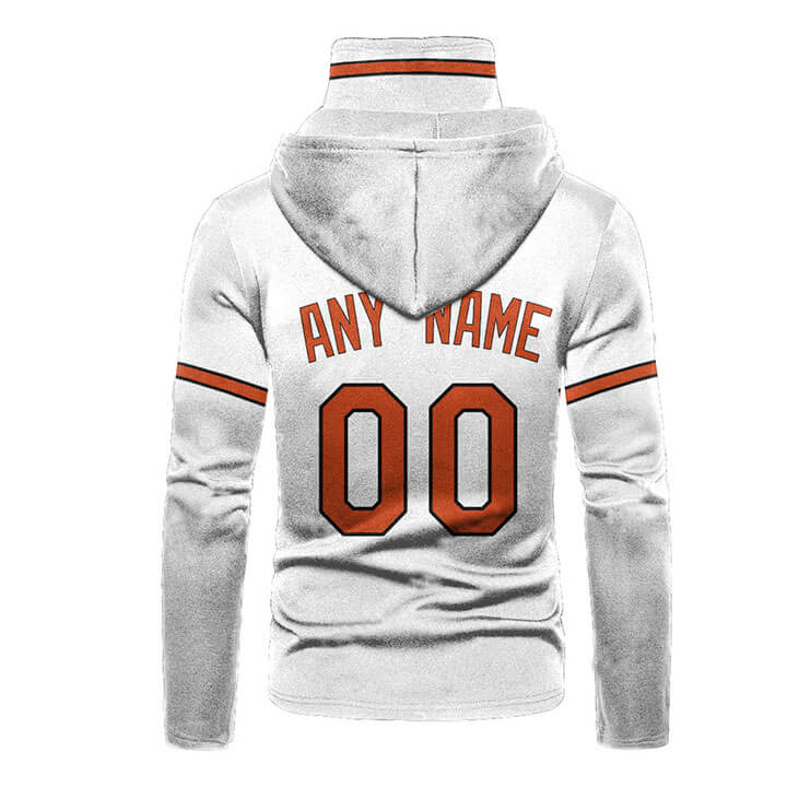Custom Your Name Baltimore Orioles Hoodie Mask EB55 - Image 2