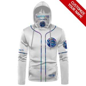 Custom Your Name Chicago Cubs Hoodie Mask HE93