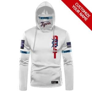 Custom Your Name Detroit Tigers Hoodie Mask KE83