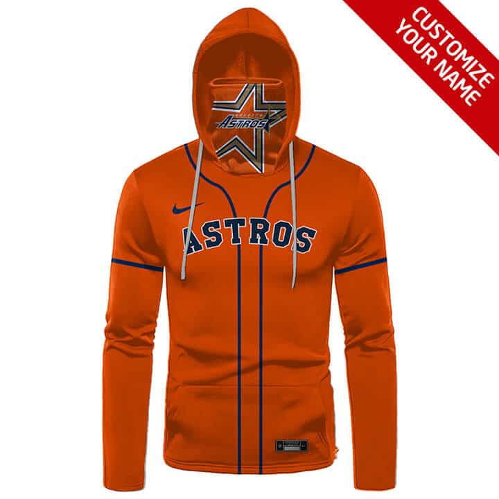 Custom Your Name Houston Astros Hoodie Mask RF99