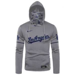 Custom Your Name Los Angeles Dodgers Hoodie Mask RO38