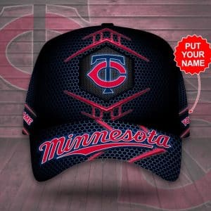 Custom Your Name Minnesota Twins Cap QV83