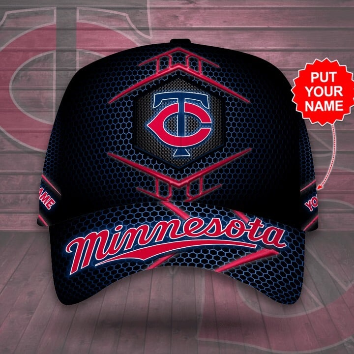 Custom Your Name Minnesota Twins Cap QV83