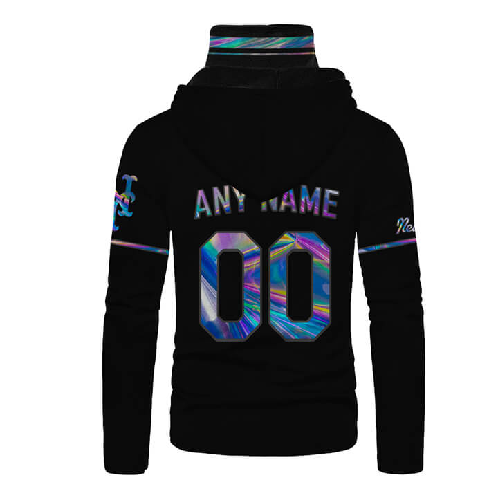 Custom Your Name New York Mets Hoodie Mask EC37 - Image 2