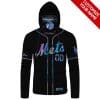 Custom Your Name New York Mets Hoodie Mask EC37