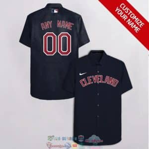 Custom Your Name Cleveland Guardians Hawaii Shirt UE93