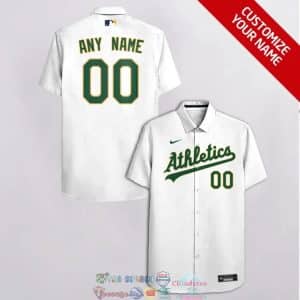 Custom Your Name Oakland Athletics Hawaii Shirt YL88