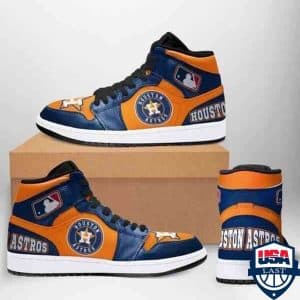 Houston Astros Jordan Sneakers YW90