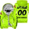 Grinch - Custom Name - Arizona Diamondbacks - Fleece Zip Hoodie