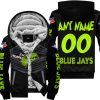 Grinch - Ew People - Toronto Blue Jays - Fleece Zip Hoodie