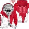 Limited Edition - Custom Name - Cincinnati Reds - Fleece Zip Hoodie