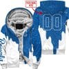 Limited Edition - Custom Name - Kansas City Royals - Fleece Zip Hoodie