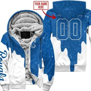 Limited Edition - Custom Name - Kansas City Royals - Fleece Zip Hoodie
