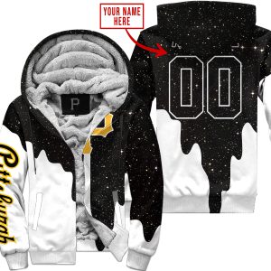Limited Edition - Custom Name - Pittsburgh Pirates - Fleece Zip Hoodie