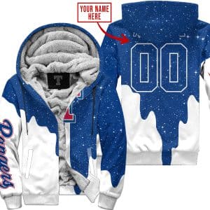 Limited Edition - Custom Name - Texas Rangers - Fleece Zip Hoodie