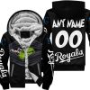 Grinch - Ew People - Kansas City Royals - Fleece Zip Hoodie