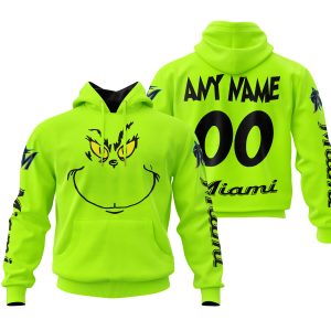 Grinch - Custom Name - Miami Marlins