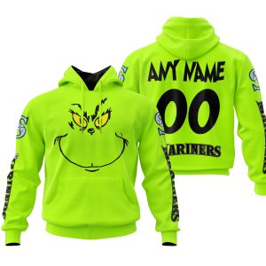 Grinch - Custom Name - Seattle Mariners