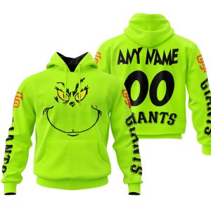 Grinch - Custom Name - San Francisco Giants