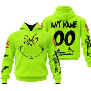 Grinch - Custom Name - St. Louis Cardinals
