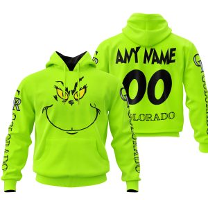 Grinch - Custom Name - Colorado Rockies