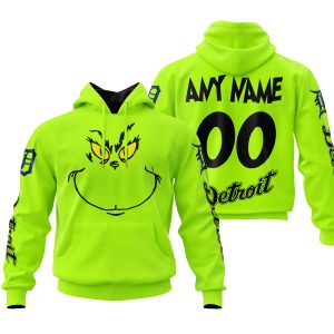 Grinch - Custom Name - Detroit Tigers