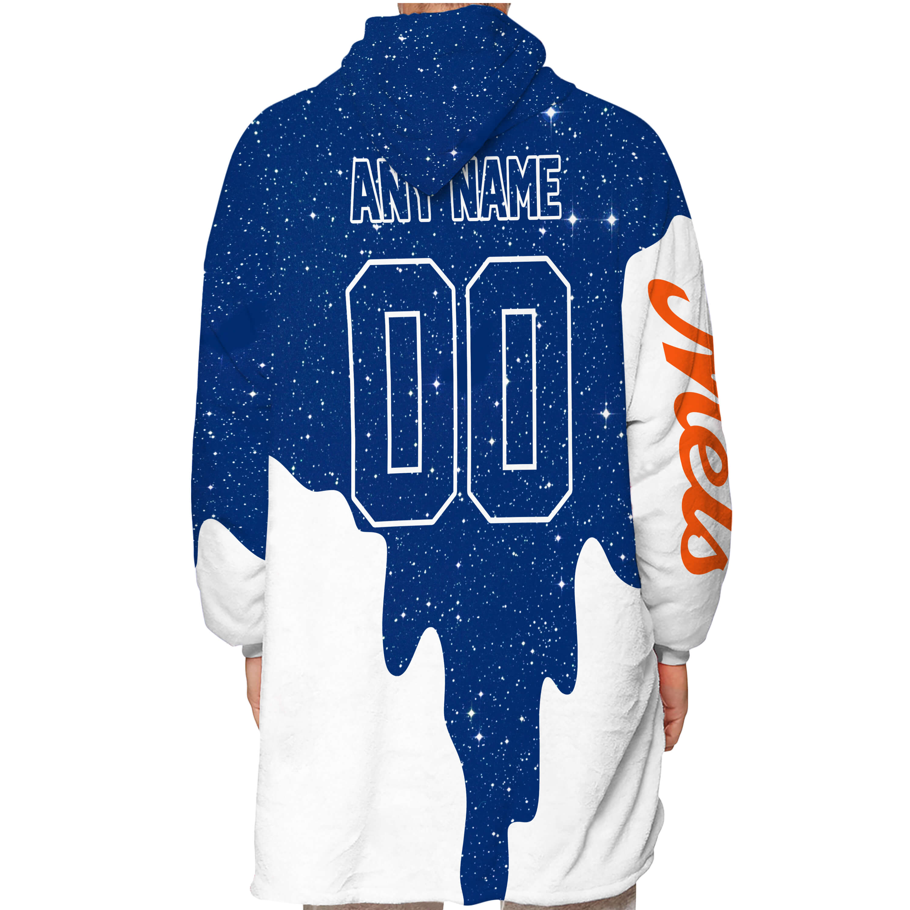 Limited Edition - Custom Name - New York Mets - Oodie Blanket - Image 6