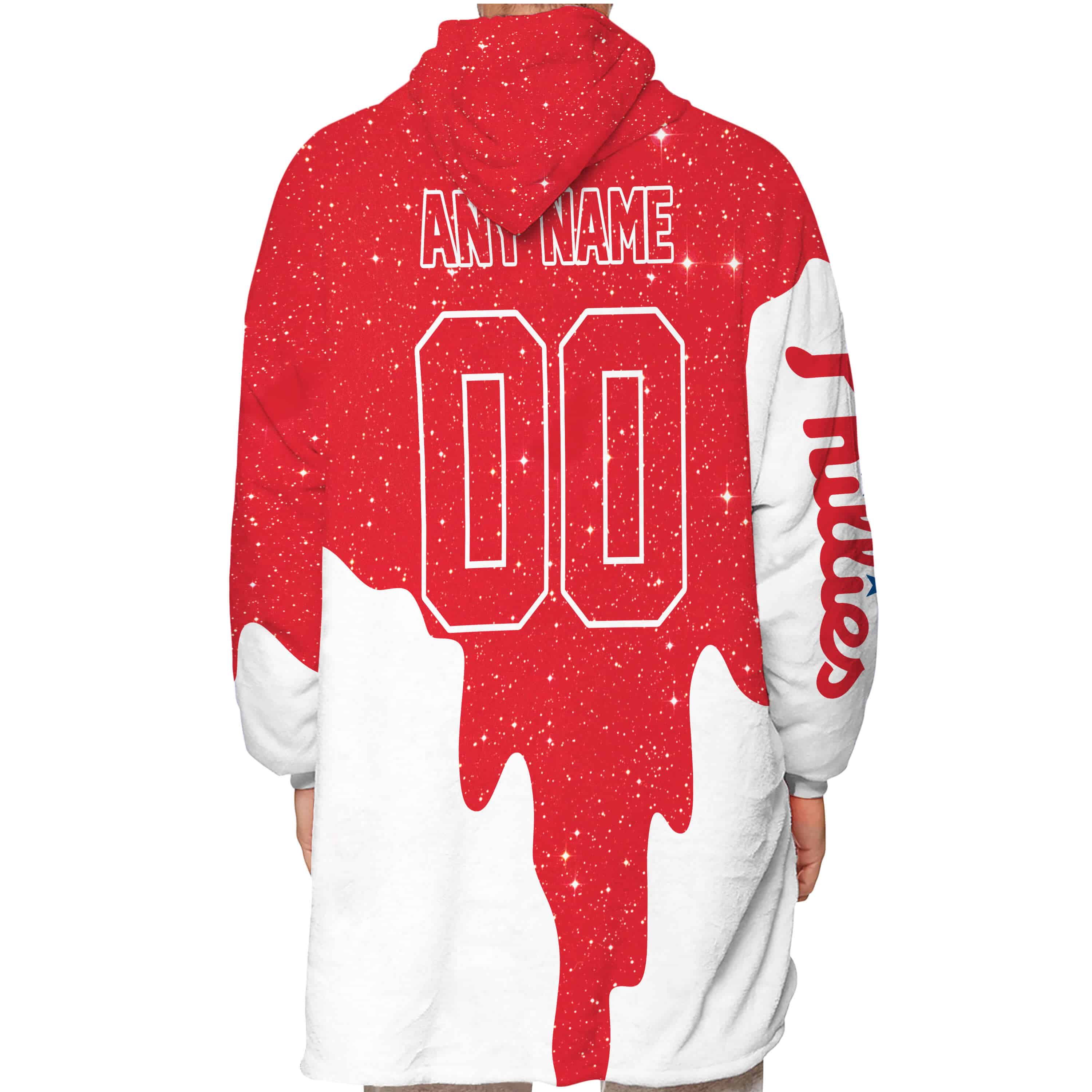 Limited Edition - Custom Name - Philadelphia Phillies - Oodie Blanket - Image 6