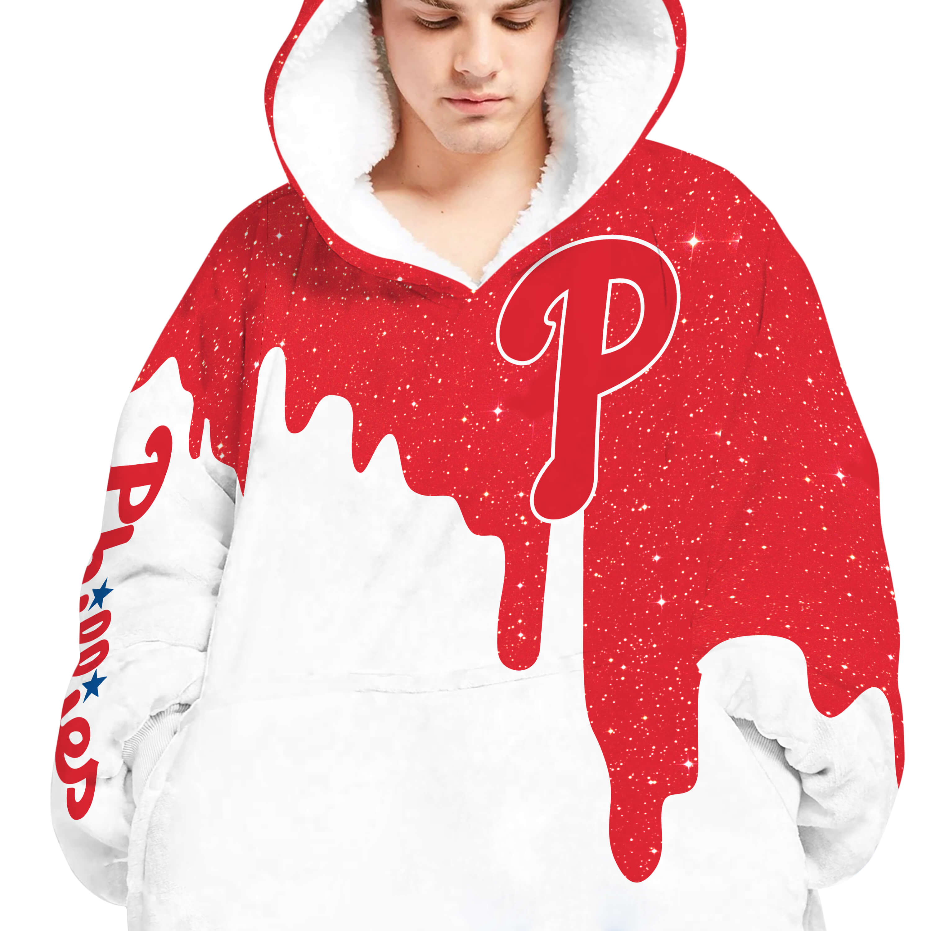 Limited Edition - Custom Name - Philadelphia Phillies - Oodie Blanket - Image 5