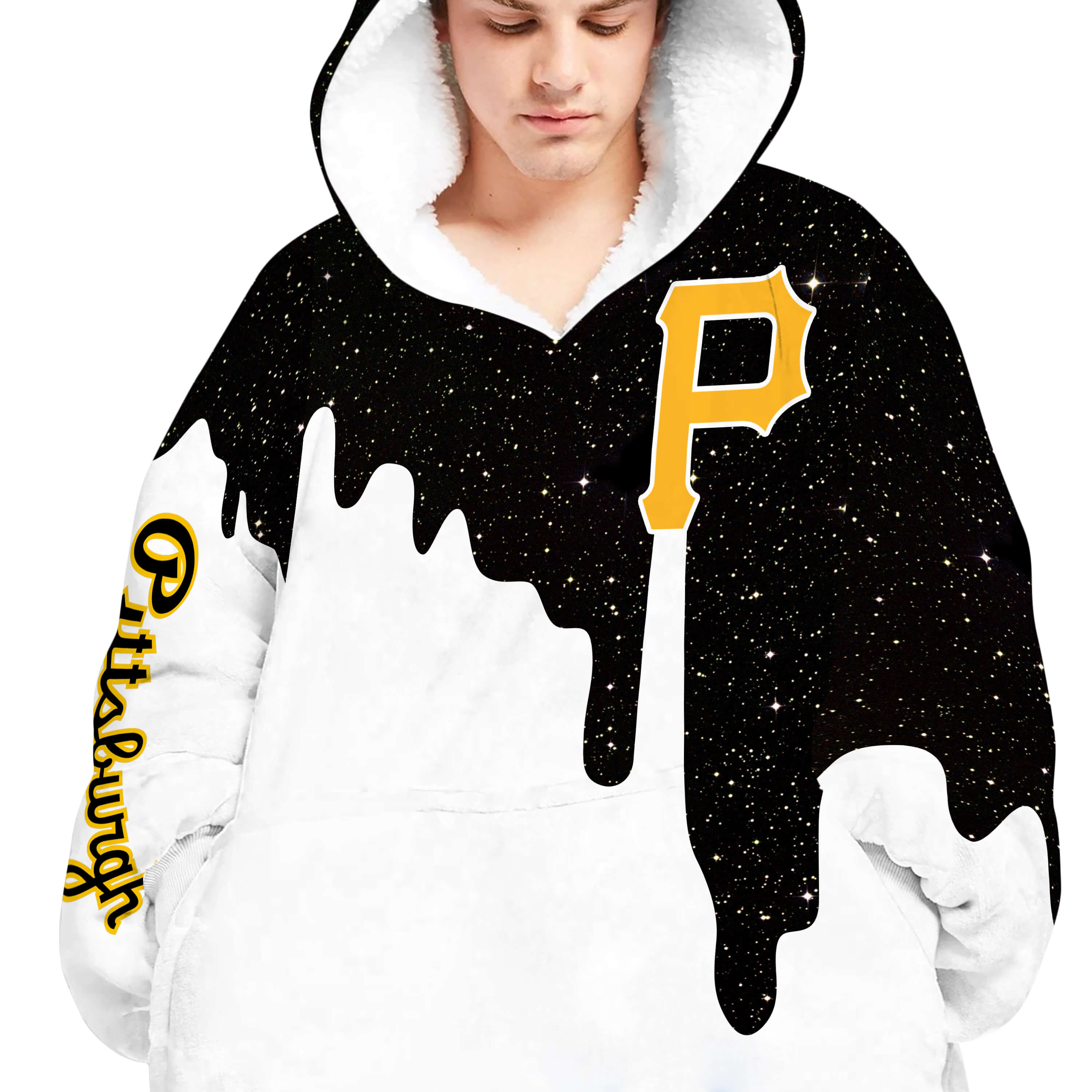 Limited Edition - Custom Name - Pittsburgh Pirates - Oodie Blanket - Image 5