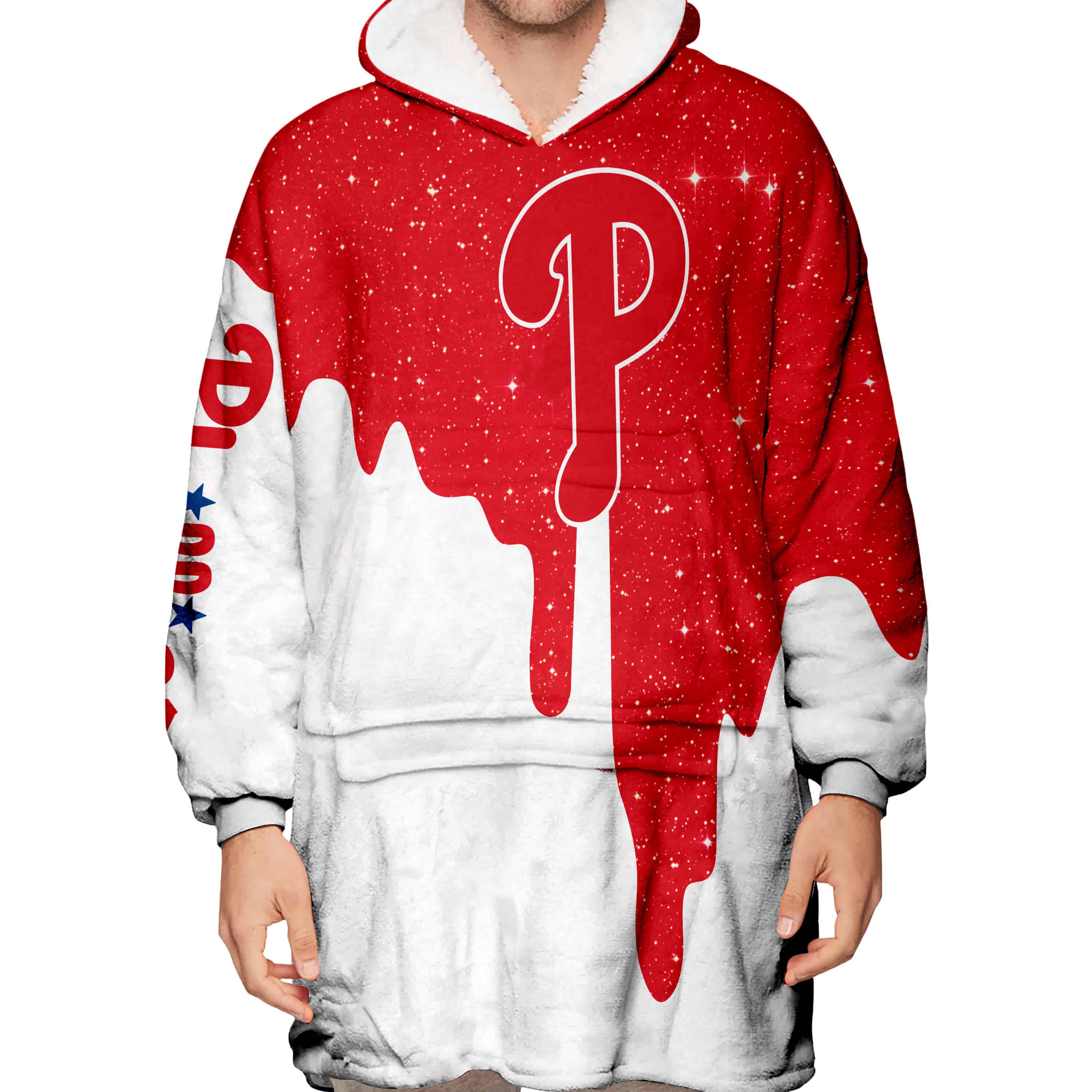 Limited Edition - Custom Name - Philadelphia Phillies - Oodie Blanket - Image 4