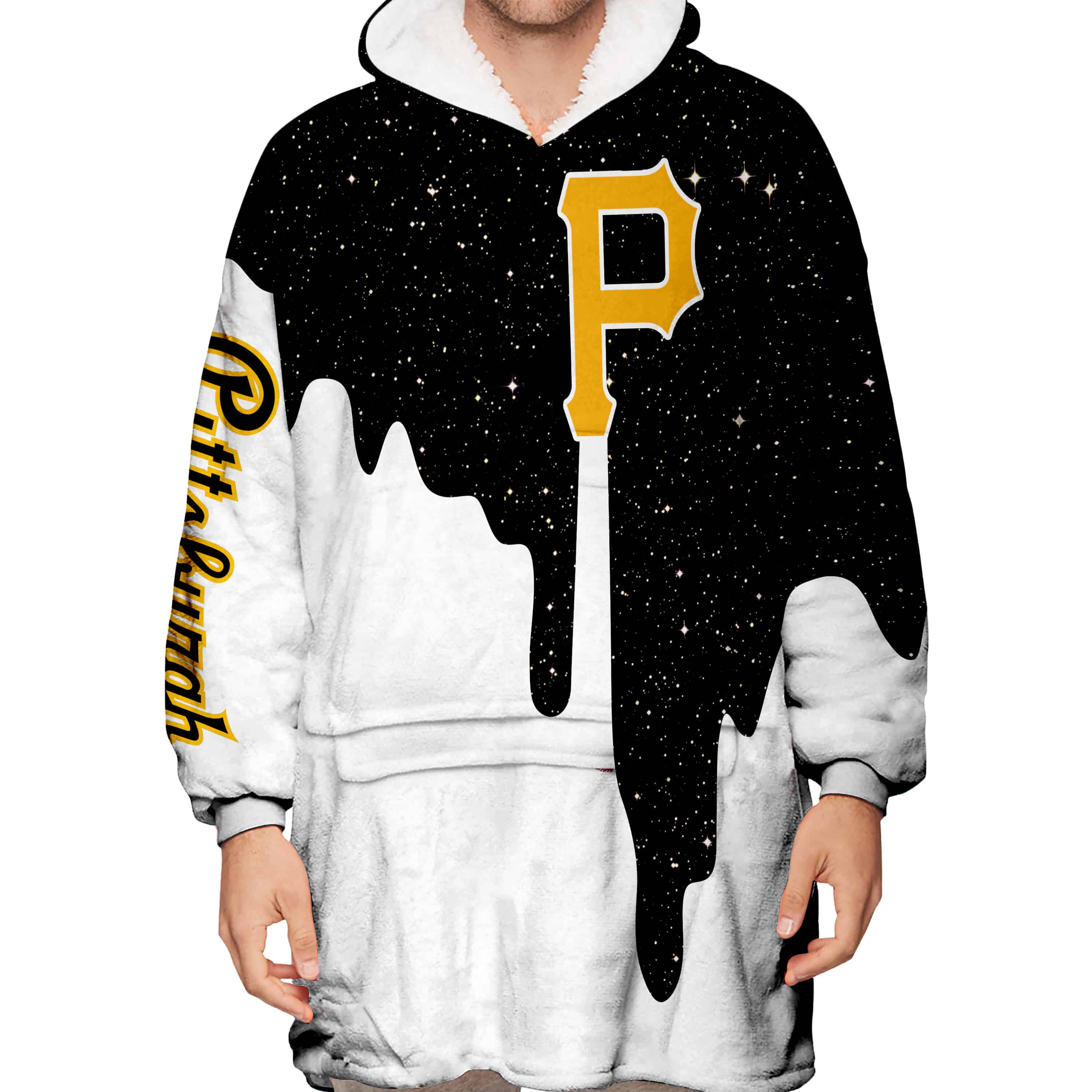 Limited Edition - Custom Name - Pittsburgh Pirates - Oodie Blanket - Image 4
