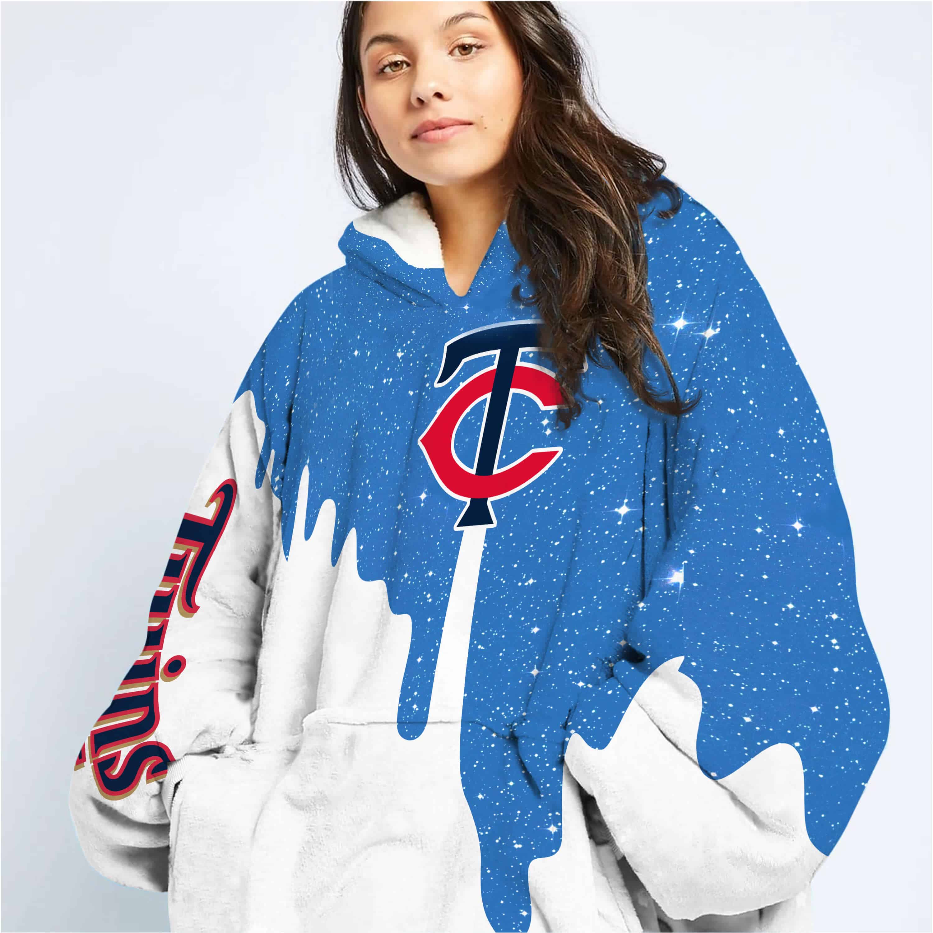 Limited Edition - Custom Name - Minnesota Twins - Oodie Blanket - Image 3