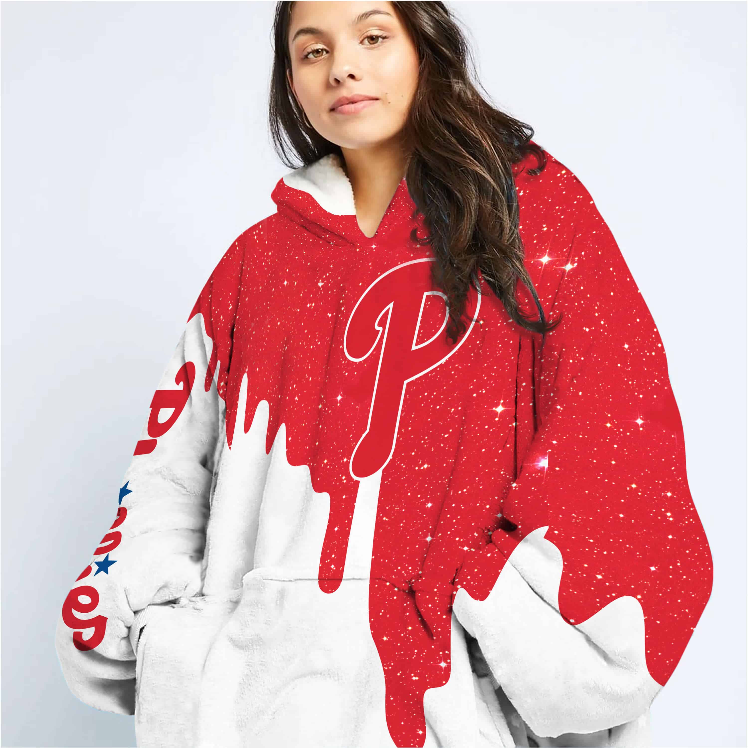 Limited Edition - Custom Name - Philadelphia Phillies - Oodie Blanket - Image 3