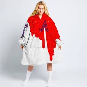 Limited Edition - Custom Name - Atlanta Braves - Oodie Blanket