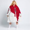 Limited Edition - Custom Name - Los Angeles Angels - Oodie Blanket