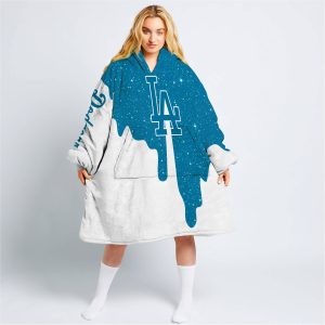 Limited Edition - Custom Name - Los Angeles Dodgers - Oodie Blanket