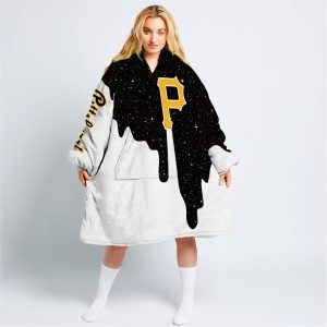 Limited Edition - Custom Name - Pittsburgh Pirates - Oodie Blanket