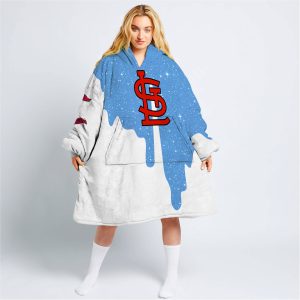 Limited Edition - Custom Name - St. Louis Cardinals - Oodie Blanket