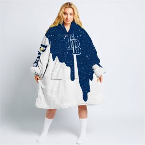 Limited Edition - Custom Name - Tampa Bay Rays - Oodie Blanket